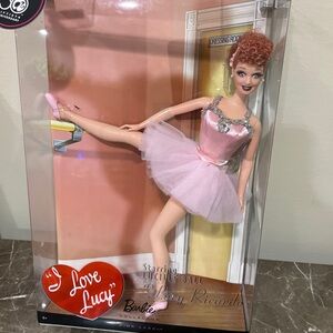 2008 Mattel "I Love Lucy" Lucy Ricardo 'The Ballet' Pink Label Barbie NRFB